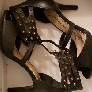 Jessica Simpson Size 7 Black spike heels